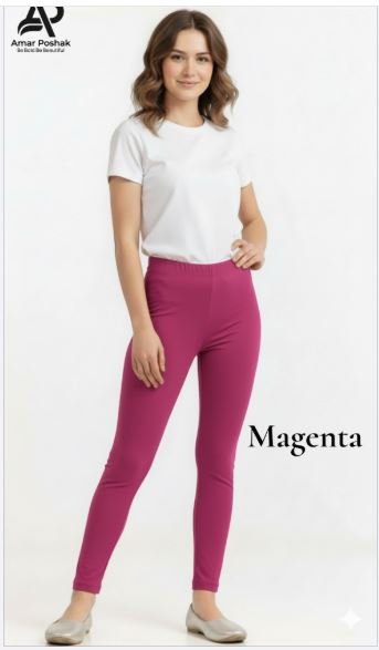 Girls Regular Cotton Leggings